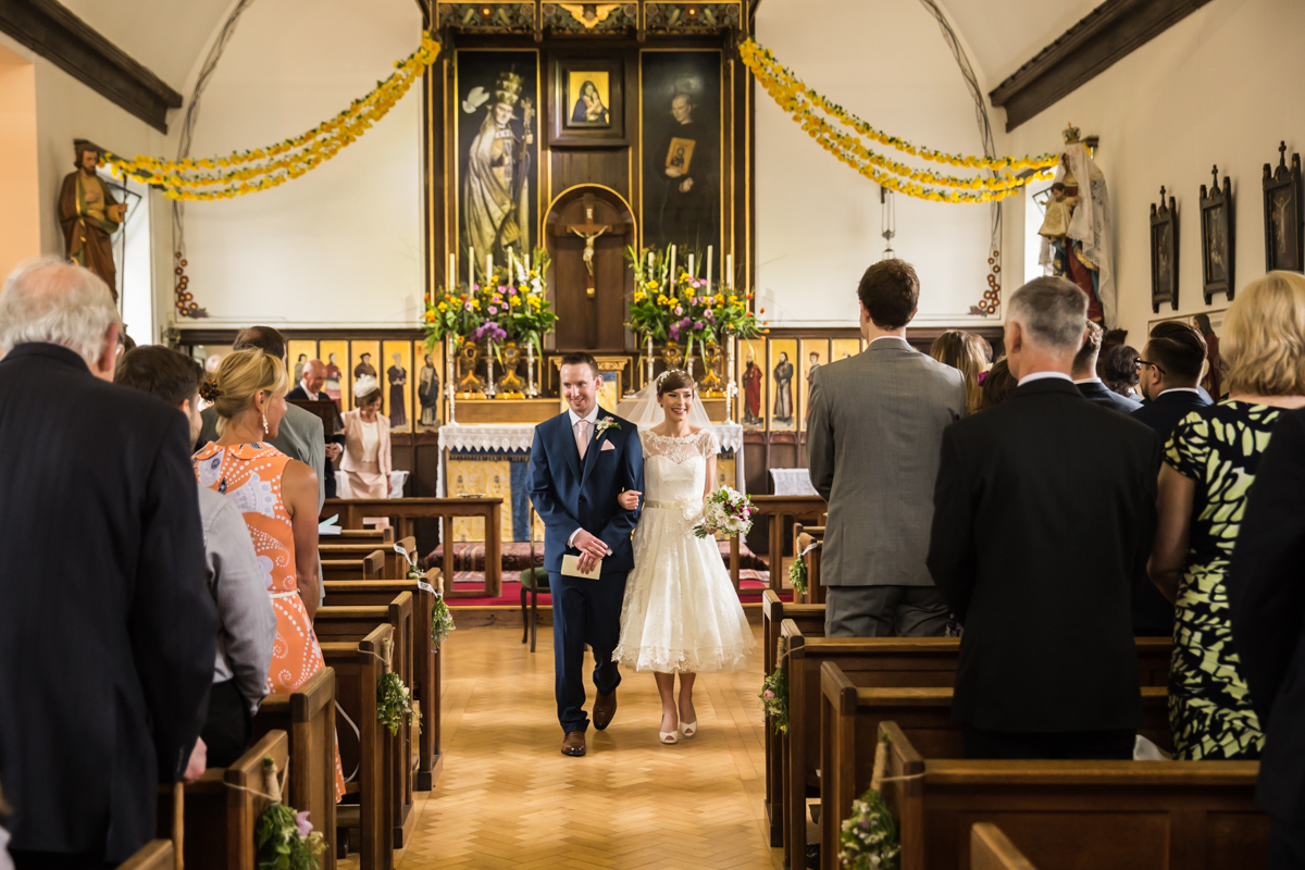 Church wedding photography