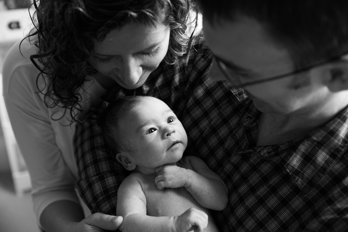 Natural at home newborn photography London