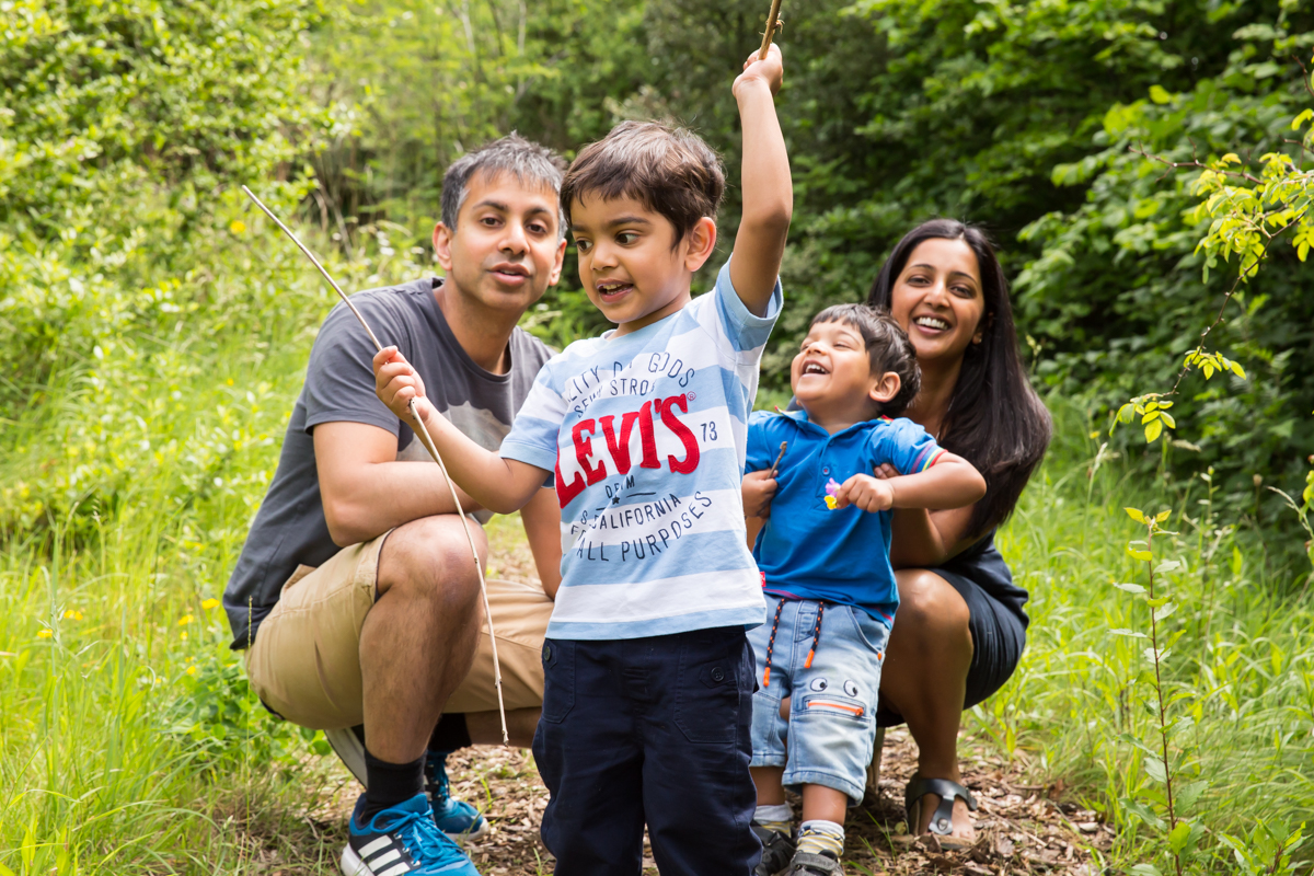 London family adventure photos