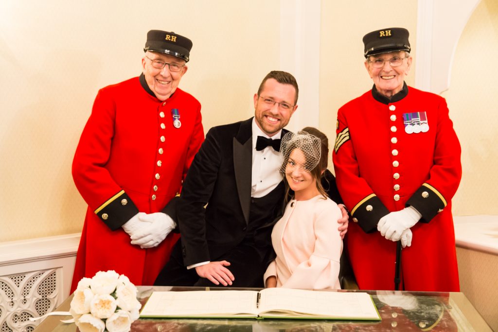 London elopement with Chelsea Pensioners as witnesses