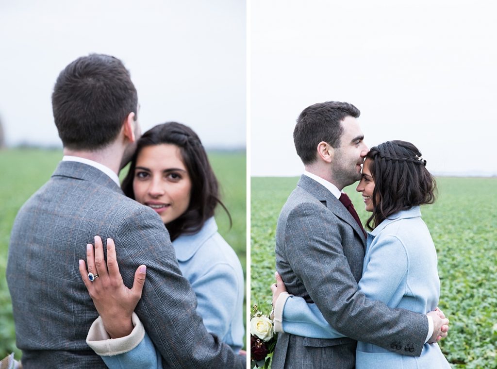 Lapstone Barn wedding portraits