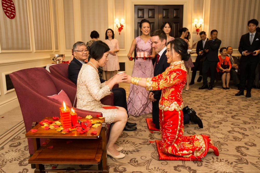 cheongsam tea ceremony