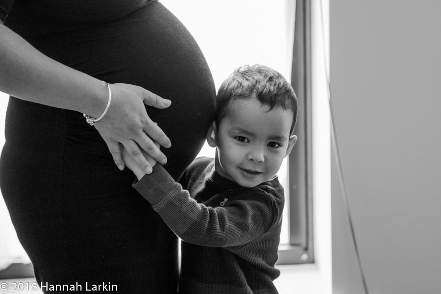 London family photography maternity shoot with big brother to be
