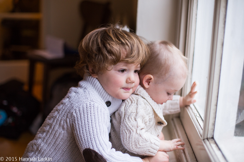 London Family Photography – Brothers Making Friends – Xander & Henry