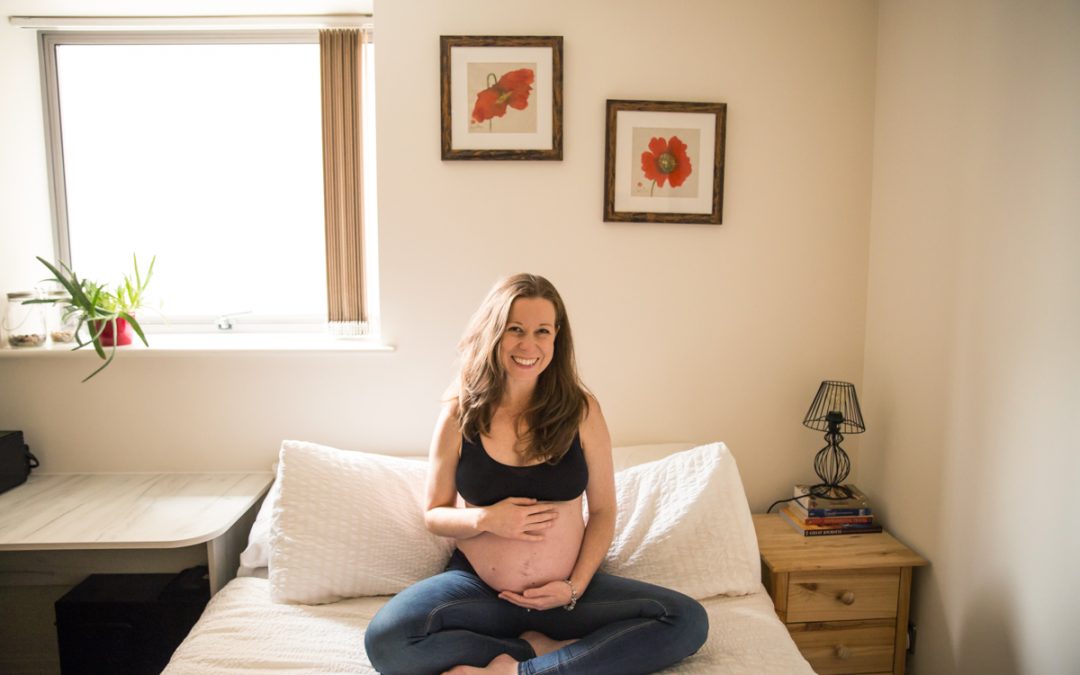 at home pregnancy photos